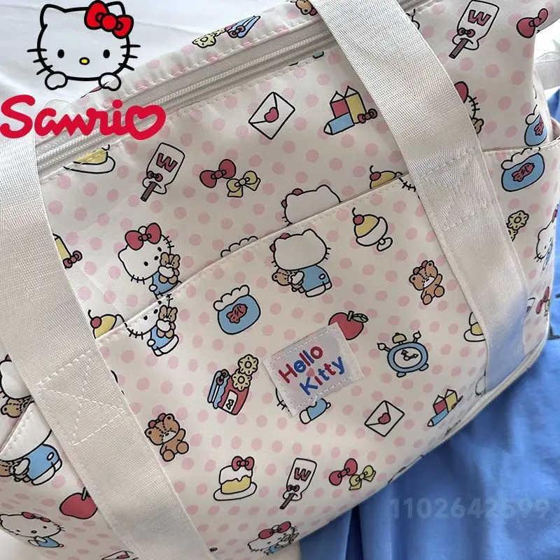  New Women's Travel Bag Fashionable High Quality Moving Luggage Bag Cartoon Large Capacity Multi Functional Storage Bag