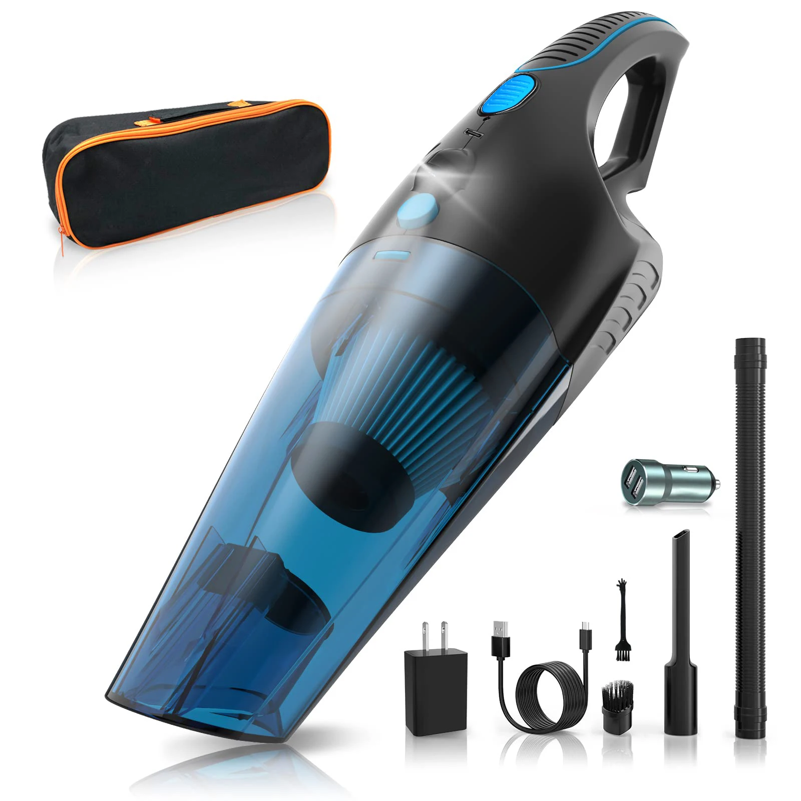

Mini Vacuum Cleaner Wireless Handheld Cyclone Portable Car Vaccum Cleaner