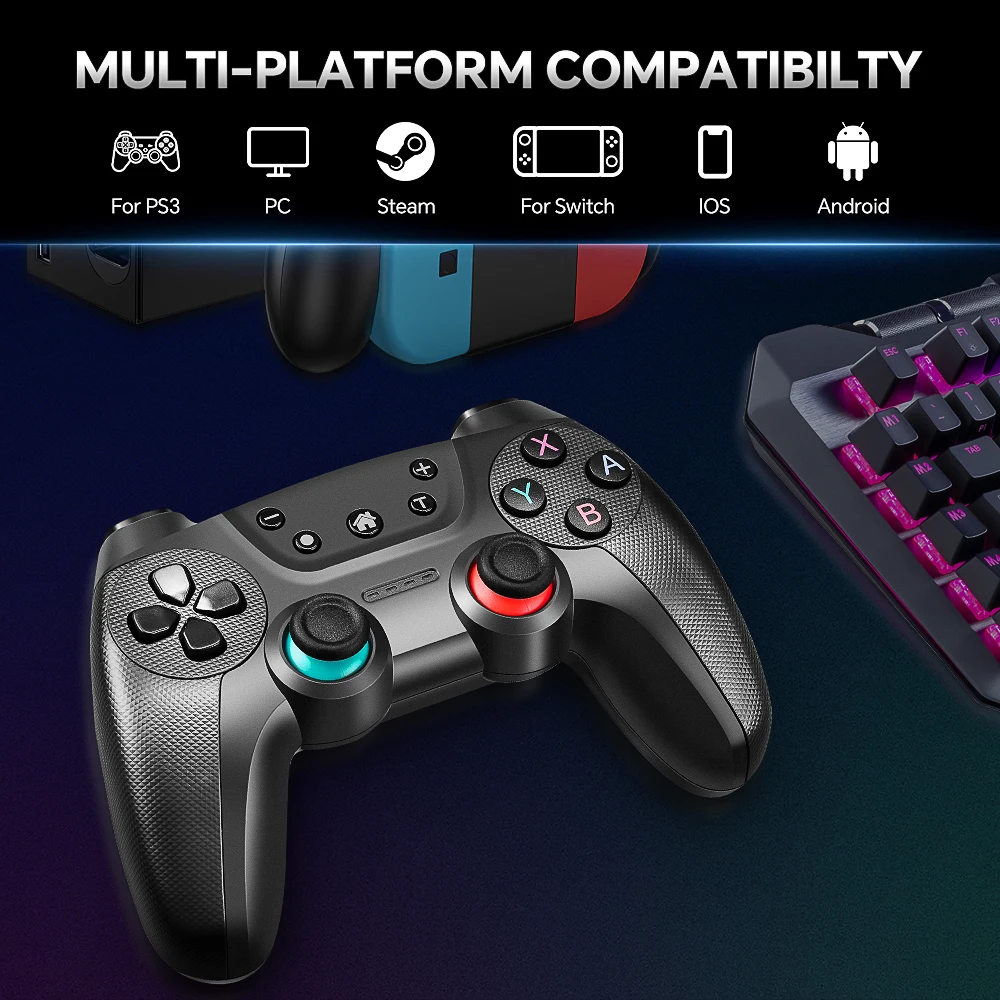 Support Bluetooth Wireless Controller Compatible With Nintendo Switch / Switch Oled Android Gamepad USB PC Joystick Controle