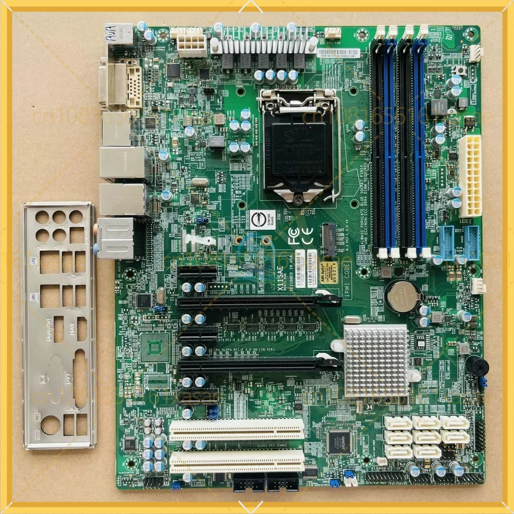 For Supermicro X11SAE Workstation Motherboard C236 Chipset LGA 1151 Support E3 V5 V6 DDR4 Mainboard