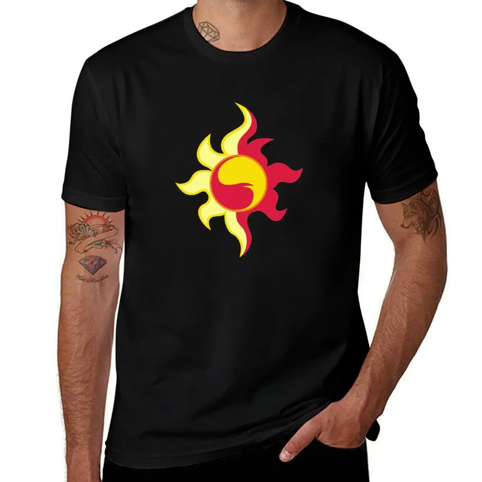 Sunset Shimmer Cutie Mark T-Shirt aesthetic clothes sublime t shirts men