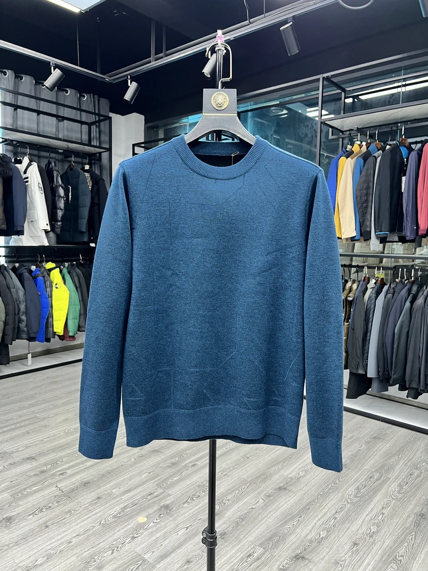 

Трикотаж на подкладке Fce, круглый, повседневный, осенне-зимний, внутренняя одежда для мужчин, удобный, теплый, деловой, повседневный, с вышивкой...