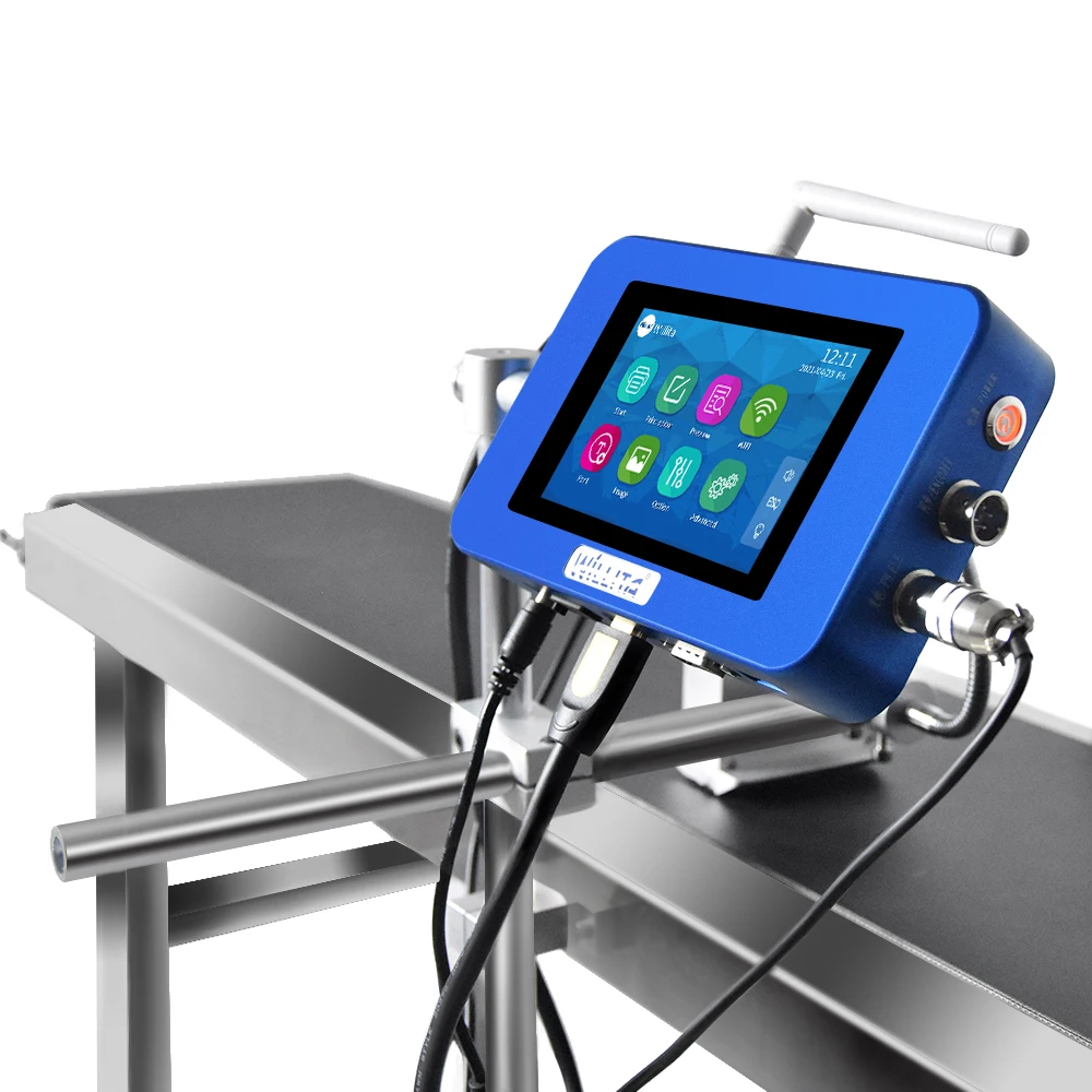 High Resolution Ink Jet Printer Tij 2.5 Automatic Date Code Printing Machine for Qr Code,Data,Time,Logo,expiry Date