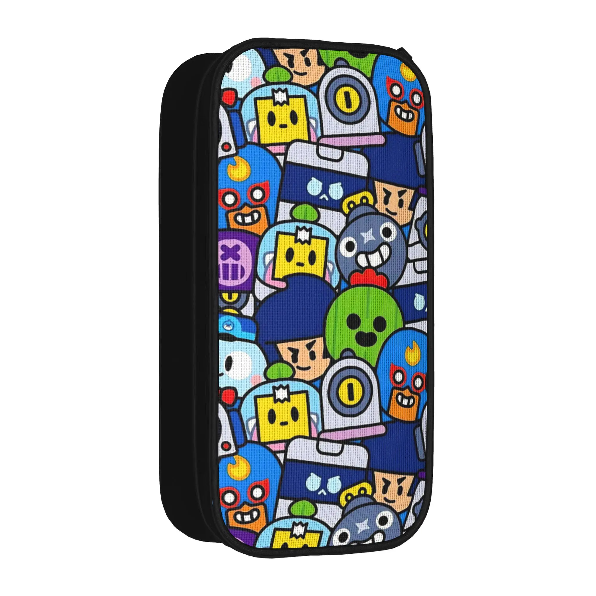 Creative Sandy Leon Spike Game Pencil Case  Pencil Pouch Kids BagCosmetic Stationery,