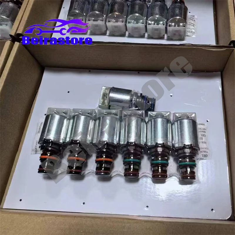 Original nuevo 6R80 6F35 válvula de transmisión cuerpo solenoide Kit apto para Ford Explorer Ranger Mustang Territory Transit Everest F-150