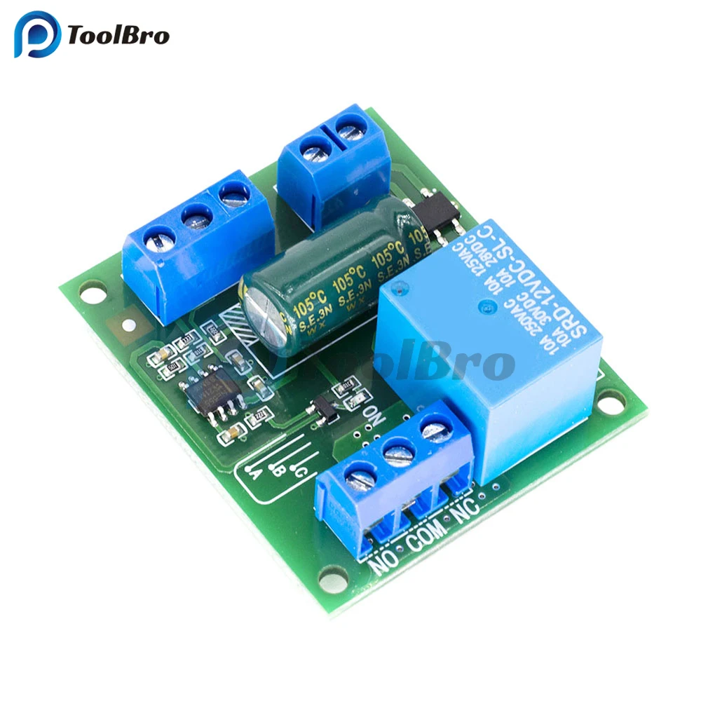 Imagem -03 - Módulo Controlador de Nível de Água Automático Interruptor Sensor Líquido Válvula Solenóide Motor Bomba Tanque de Água Controle Relé Board dc 5v 12v