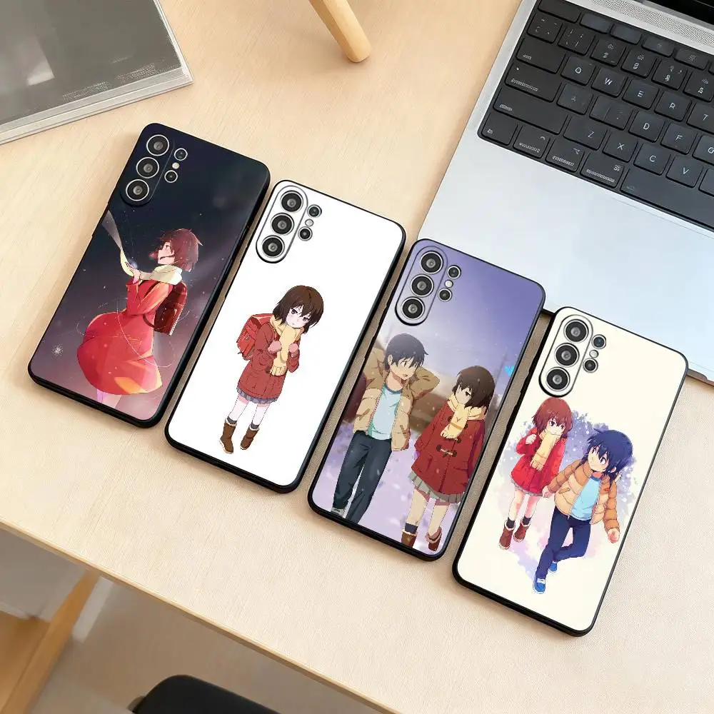 E-Erased Phone Case For Samsung S25,S24,S21,S22,S23,S30,Ultra,S20,Plus,Fe,Soft Silicone Black Cover