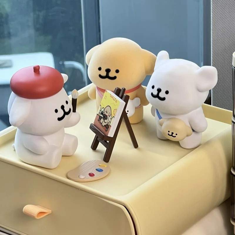 สายสัมพันธ์สุนัข สนุกกับการอยู่กับคุณ ‌ โมเดลของตกแต่งตั้งโต๊ะแบบกล่องสุ่ม ของสะสม ของขวัญสร้างสรรค์ ของเล่นวันเกิด