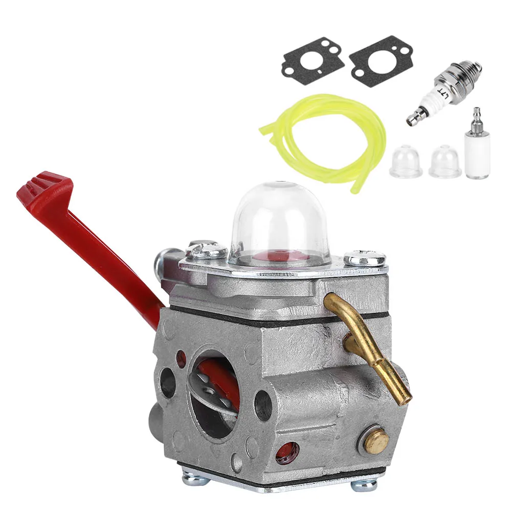 Carburetor Kit Trimmer Carburetor Garden Lawn Mover Trimmer Carburetor Kit for Homelite UT‑ 33600A 26cc EHCPS 0264AT 0264OF