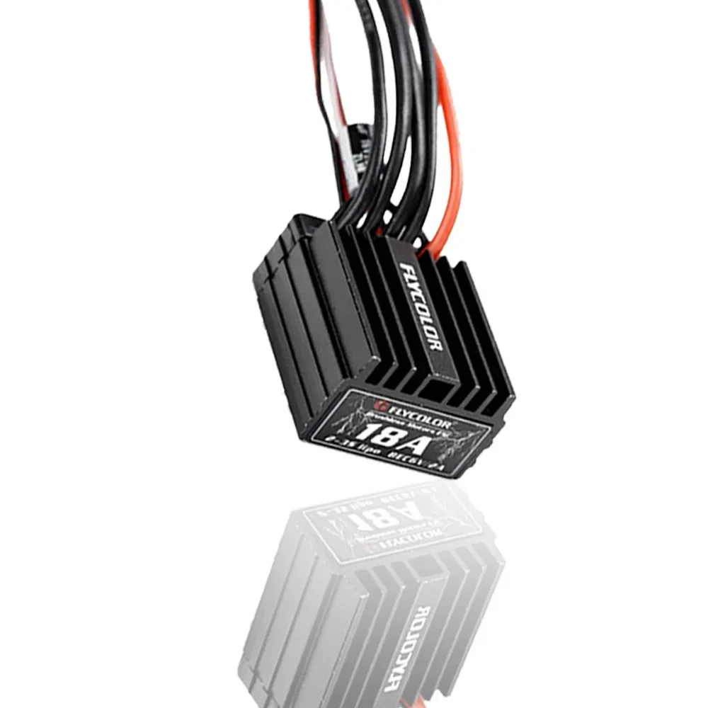 Flycolor Car ESC 18A 25A 35A 45A Waterproof Car ESC Brushless Electronic Speed Controller 2-3S for RC Racing Speeding