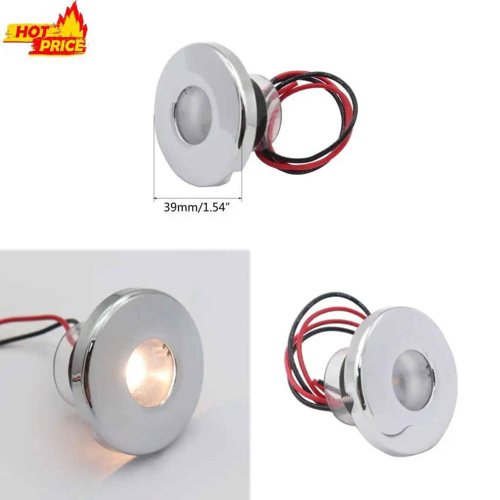 

Светодиодная лестничная световая нержавеющая сталь круглый стеной лампа 0,25 Вт.