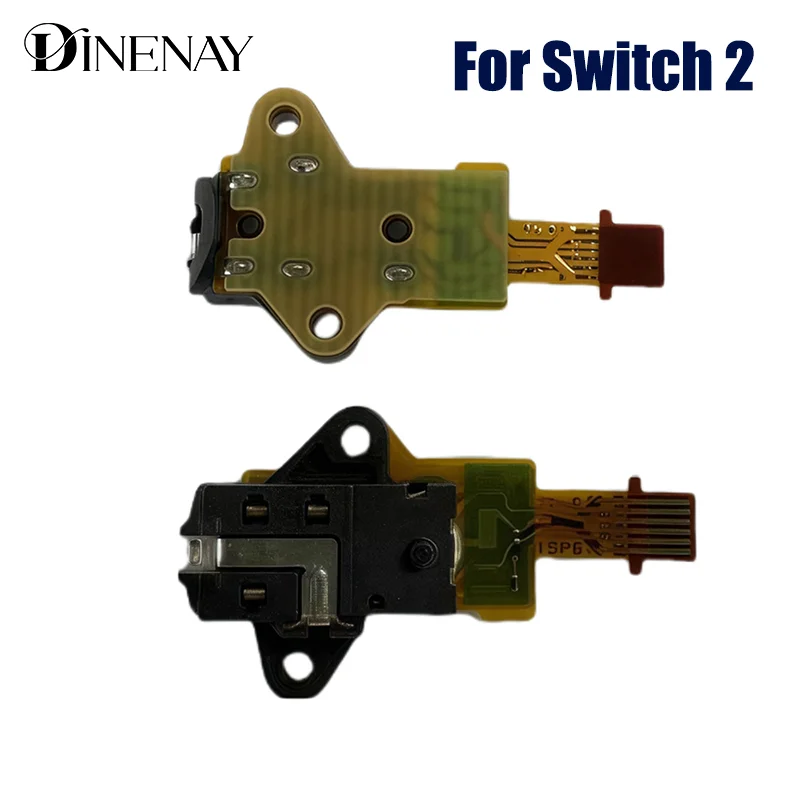 1 قطعة لاستبدال لعبة NS 2 للتبديل 2 سماعة أذن موصل جاك التوصيل ميناء مع كابل مرن #2