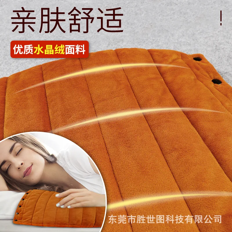 Multifunctional Heating Pad Hand Warmer Winter Outdoors Portable Electric Blanket Office Plush Heated Desk Mat