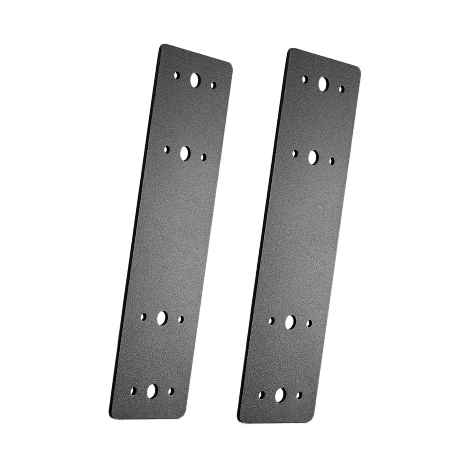 2Pcs Mending Plate Joining Brackets 10inchx3inch Straight Steel Flat Plate for Frames Framing Furniture Repair House