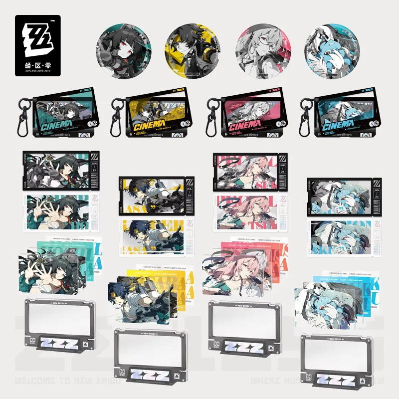 

Sunsyea Zenless Zone Zero Official Merch miHoYo Original YH Series Acrylic Keychain Ornament Hollow Special Operations Section 6