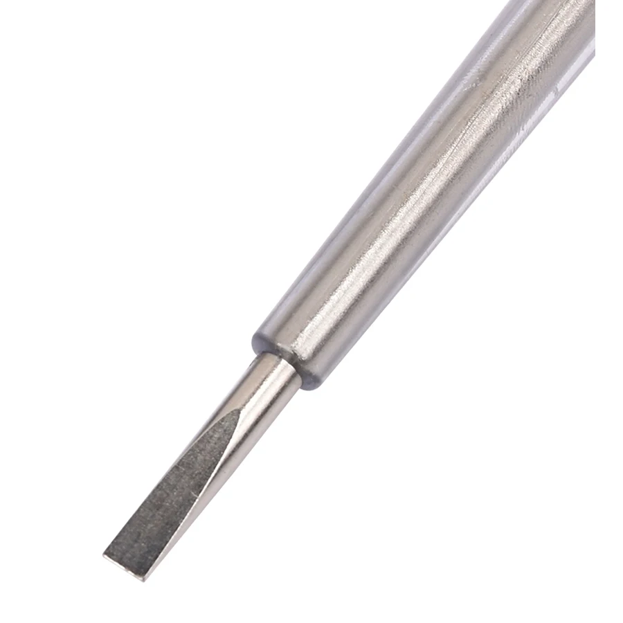 WIHA 34745/05271/00456 Voltage Tester 3mm Slotted Screwdriver with Push-on Clip for Measuring Circuit Smart Breakpoint Tester