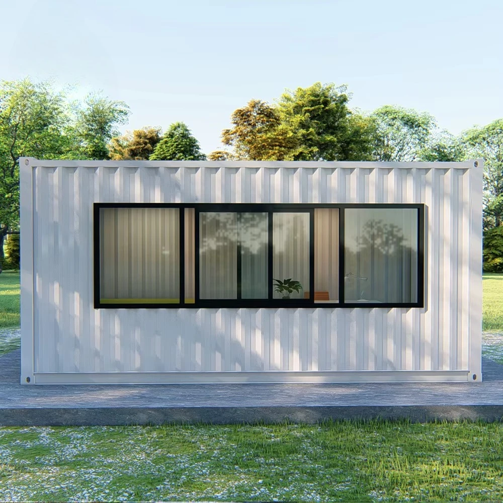 

Quick Installation Detachable Mini Mobile Garden House Steel Wooden Container House for Outdoor Hotel Accommodation Made China