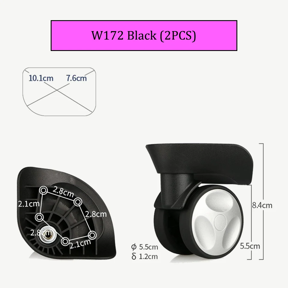 Suitable For Hongying L-H Replacement Wheel Suitcase Accessories Silent Universal Wheel Special Reinforced Maintenance Rollers