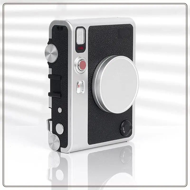Reliable-Aluminum Alloy Front Lens Cap Camera Lens Cover Protector Hood For Instax Mini EVO Camera Replacement Accessories,Alumi
