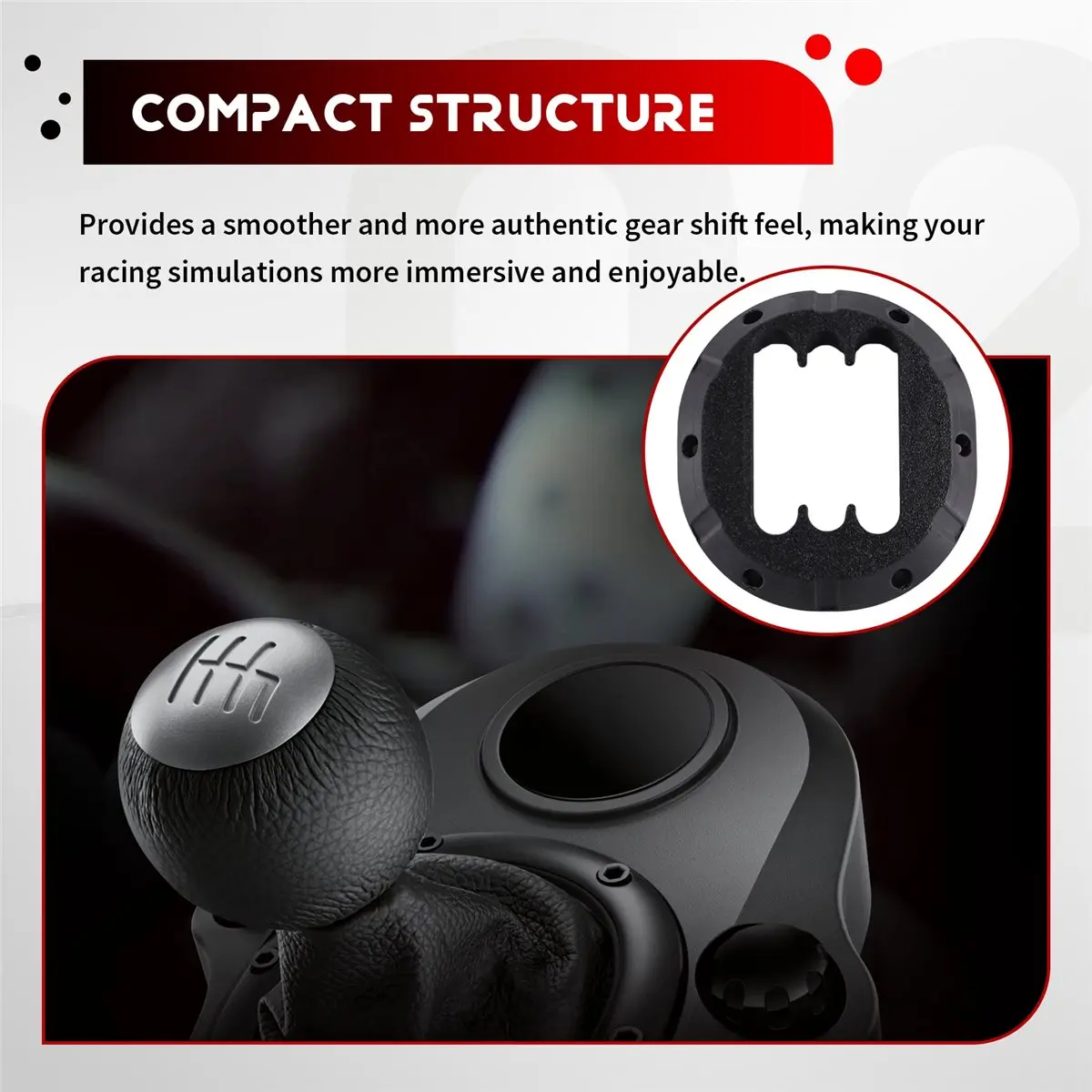 ■★New Arrival Fashion  Shifter Damper Kit for G29/G27/ - Realistic Gear Shift Feel Upgrade for Shifter Mod Damper Kit