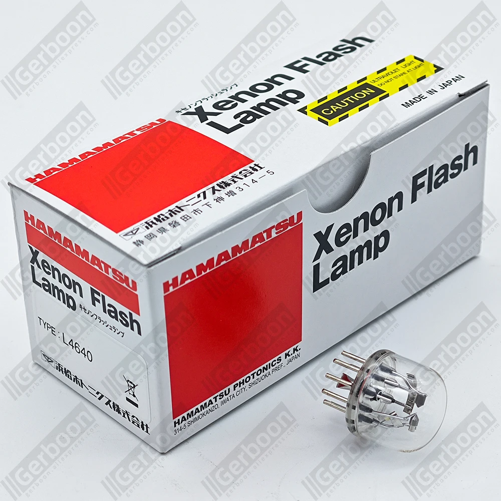 Hamamatsu L4640 Xenon flash lamp 10W for Spectroanalysis Instrument