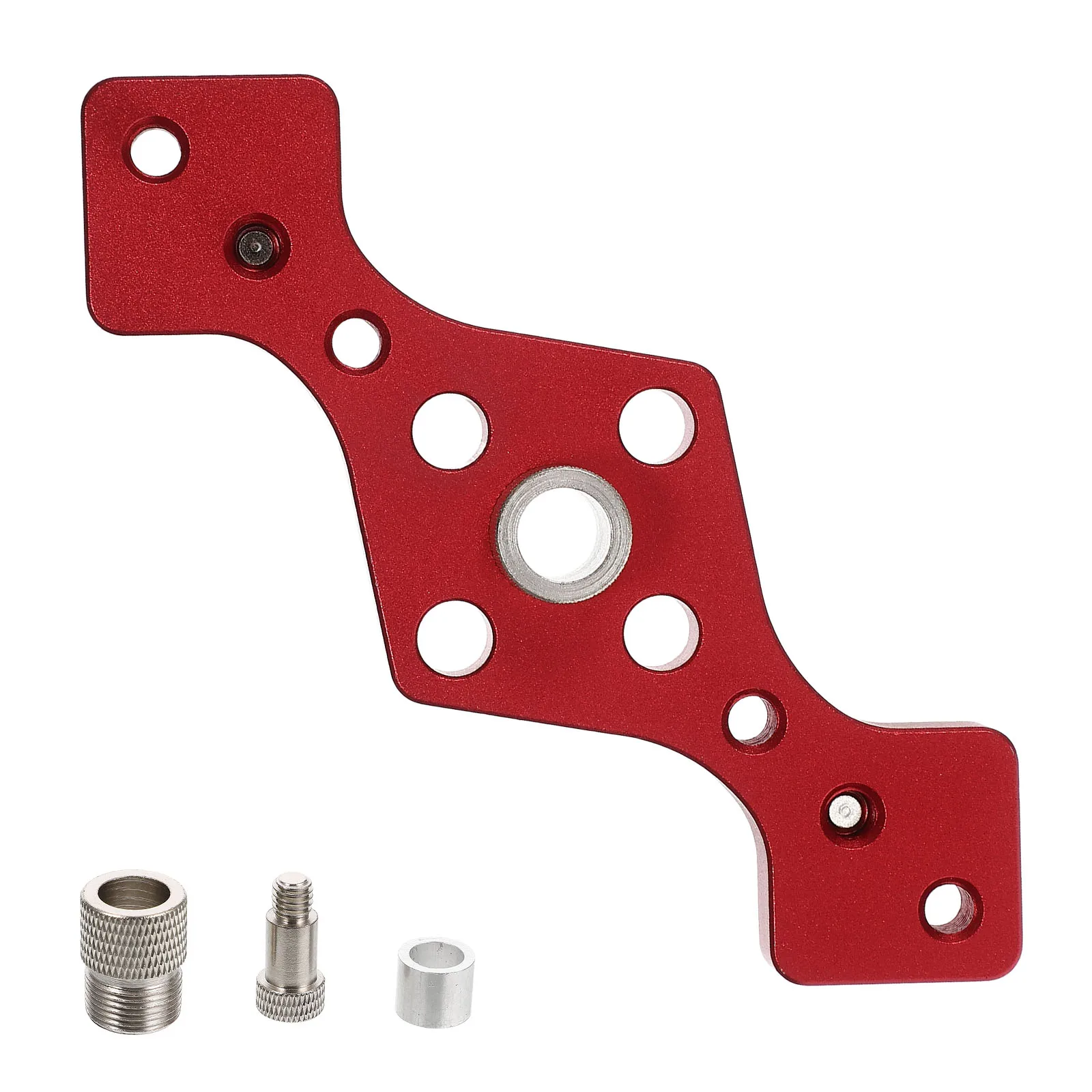 

Carpentry Locator Woodworking Dowel Jig Pocket Hole Tool Straight Scribe Metal Craftsmanship Easy Install Precise