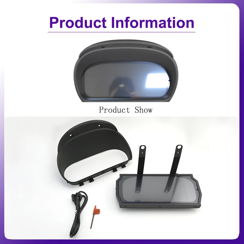 AUTOTOP 12,3" 1920*720 Linux Auto-LCD-Dashboard für BMW 3er Serie E90 E91 E92 2005-2012 – Detail 6