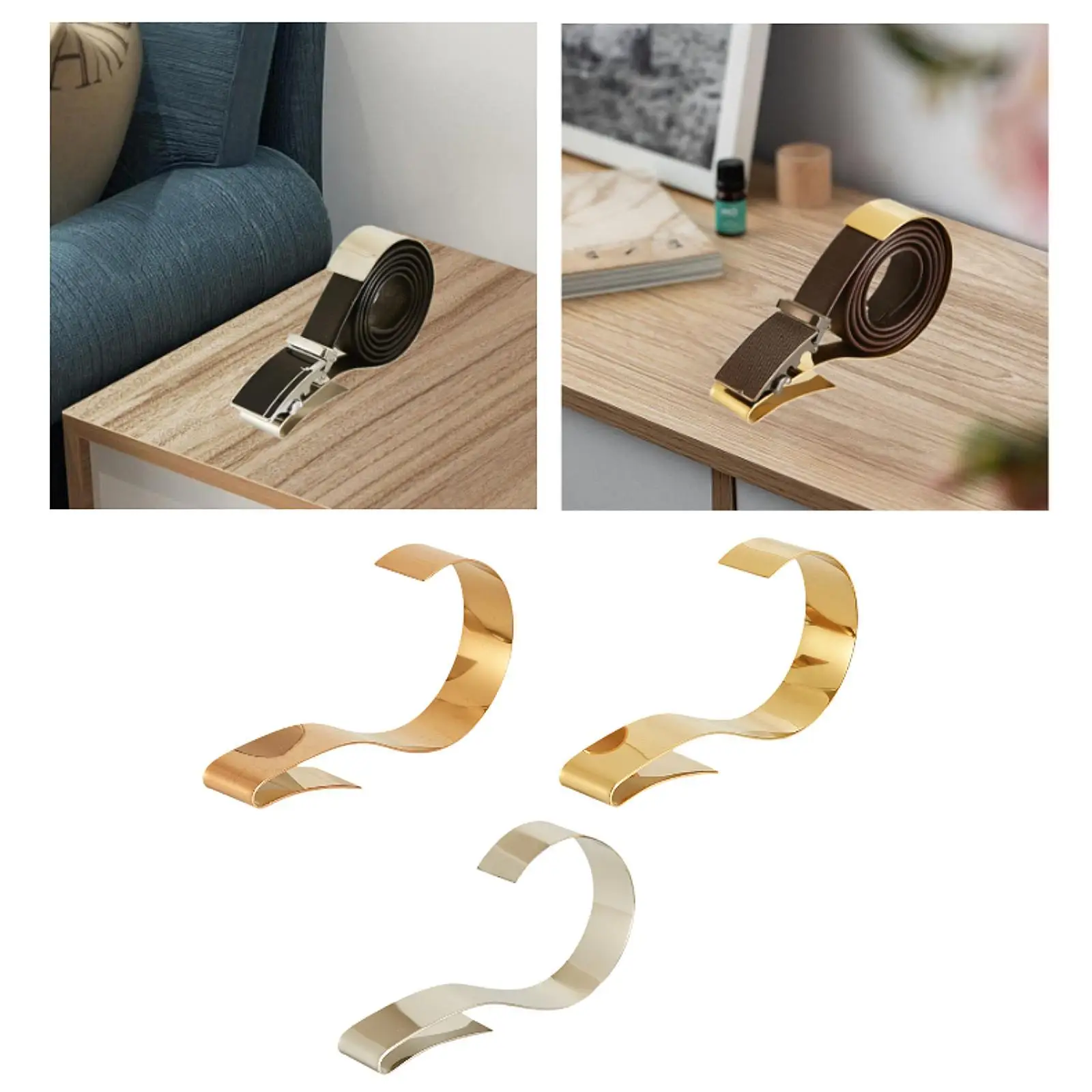 Belt Waistband Stand Shelf Belt Display Rack for Bedroom Store Display Props