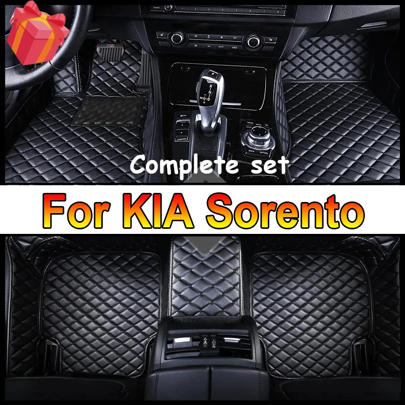 

Custom Car Floor Mats For KIA Sorento Auto Carpets Foot Coche Accessorie