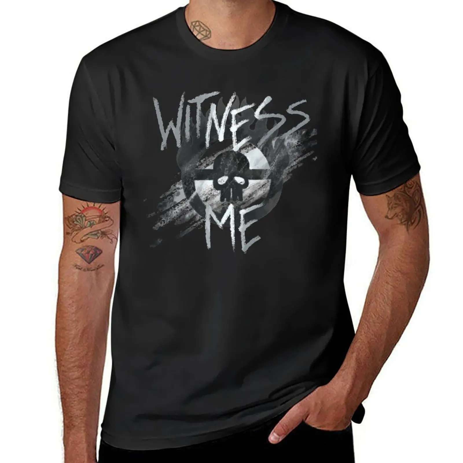 WITNESS ME T-Shirt korean fashion anime vintage clothes t shirts for men