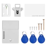 AEE9-Digital Cabinet Intelligent Electronic Locks Invisible Sensor Lock EMID IC Card Drawer For Wardrobe Furniture Hardware