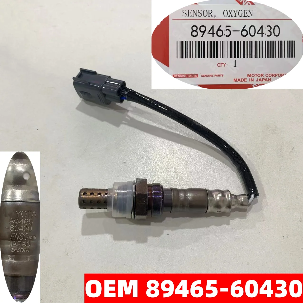 

OEM 89465-60430 Датчик кислорода для Toyota FJ Crucero 2010-2012 4Runner 2010-2013 8946560430