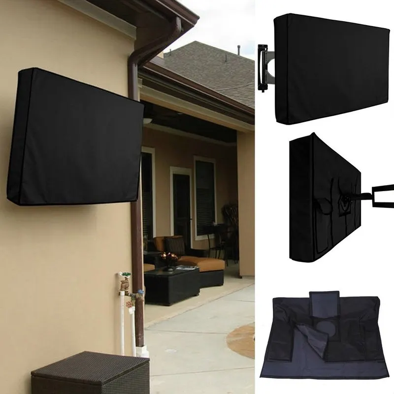 Outdoor Weatherproof TV Cover Protect TV Screen Dustproof Waterproof Cover All-Purpose Dust Cover Television Case for 22\