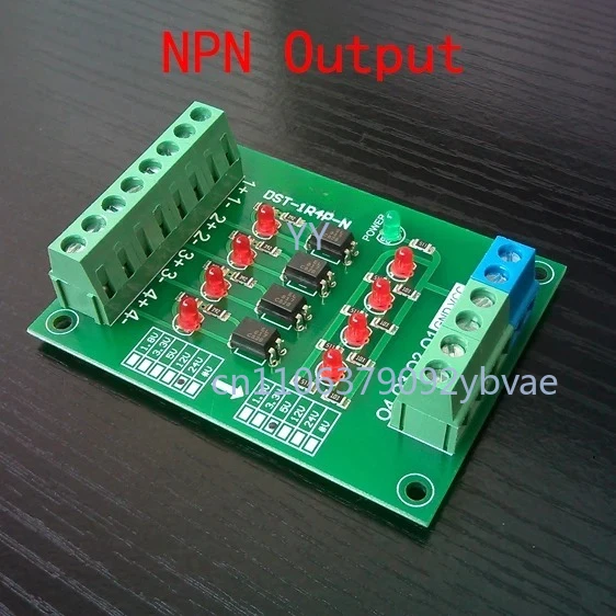 Optocoupler Isolation Board Voltage Converter Isolated Module PLC Signal Level Board NPN Output 1.8V 3.3V 5V 12V 24V PNP Output