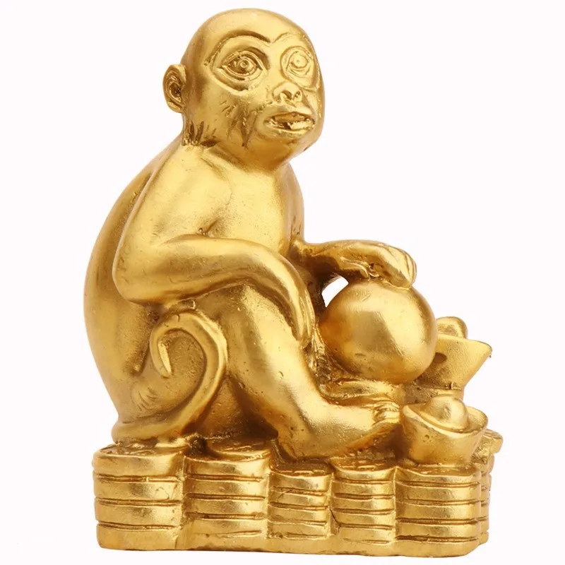 Twelve Signs: Rat, Ox, Tiger, Rabbit, Dragon, Snake, Horse, Sheep, Monkey, Chicken, Dog, Pig - Bronze Ornaments, Zodiac J
