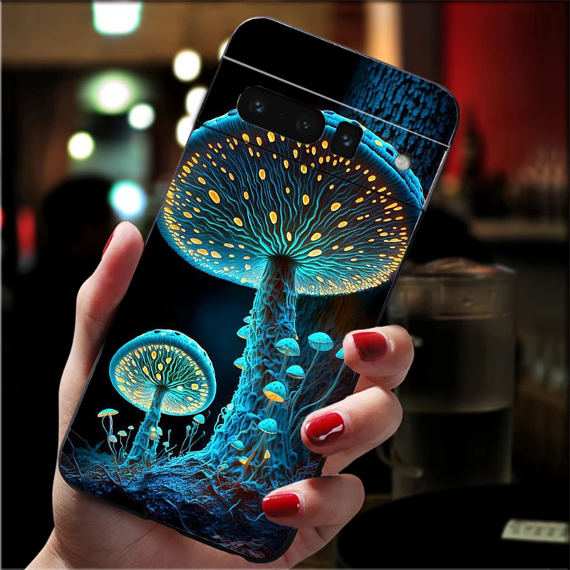 

Phone Case For Google Pixel 10 Pro XL 9 Pro XL 9A 8 7 6 Pro Pixel 8A 7A 6A Pixel 8 7 6 5 Mushroom