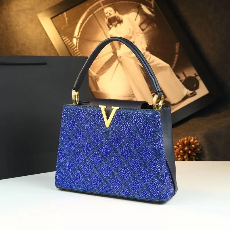 

High-End Minimalist Unique Leisure Business Style Large Capacity Diaper Bags For Women's Designer Paris Leather Fashion Tote