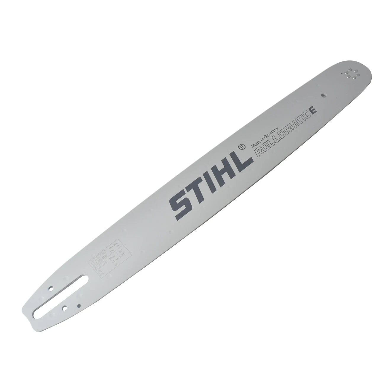 شريط توجيه السلسلة لـ Stihl MS381 MS390 ، 20 بوصة ، مقياس 0.063 ، 3/8 درجة 72 ، وصلات محرك