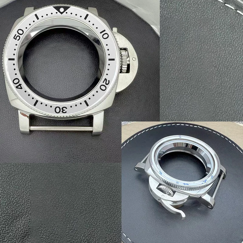 

40mm PRX Super Player Watch Sapphire Glass Cases Fits NH35 NH36 4R35 4R36 Movement Transparent Back Cover With Dial and Hands