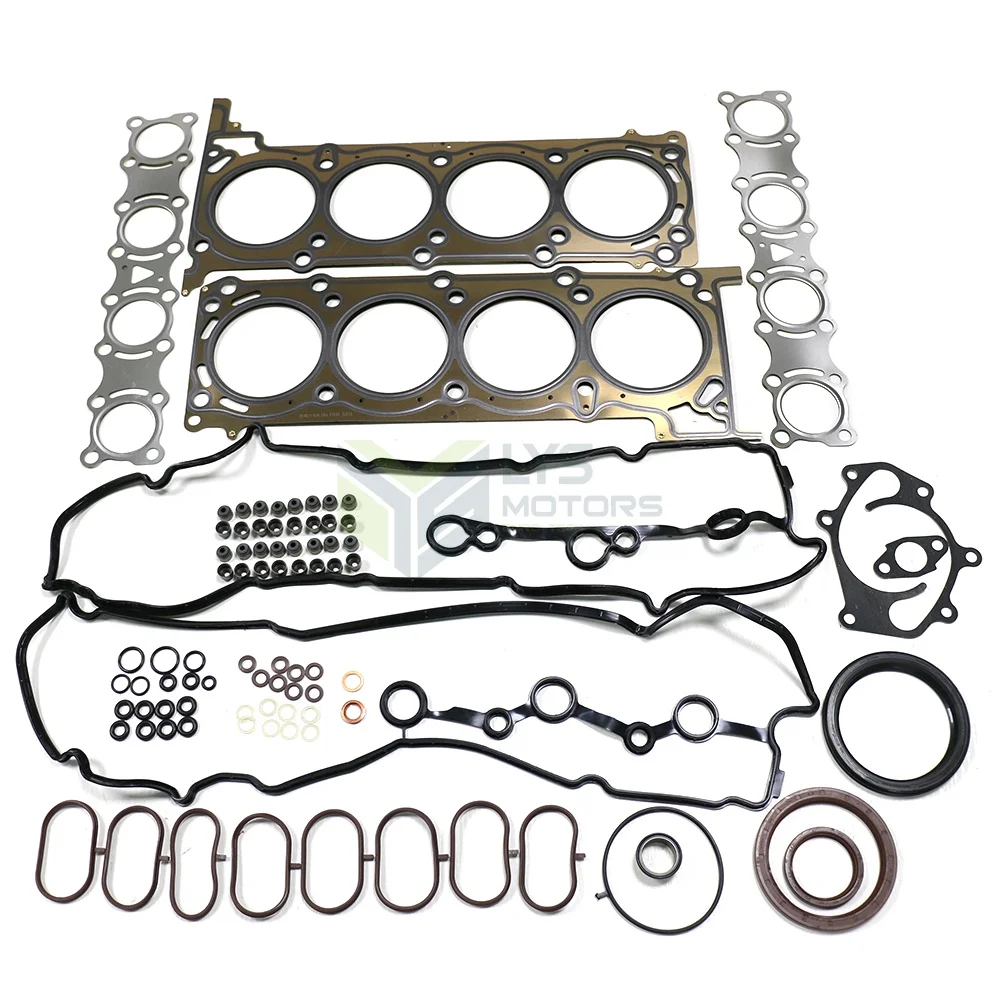 

Автозапчасти, комплект для капитального ремонта головки блока цилиндров, полный комплект прокладок для NISSAN Armada TITAN NV3500 Infiniti QX80 5,6L VK56VD A0101-1LAOA