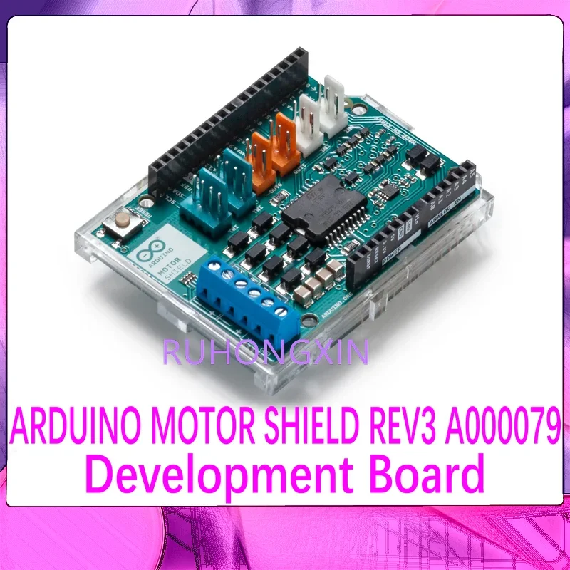 arduino-motor-shield-rev3-a000079-motor-controller-l298p-stepper-dc-development-board