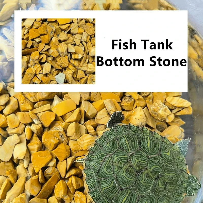 Fish Tank Bottom Stone Natural Sand Landscaping Outdoor Garden Lawn Path Walkway Decoration Turtle Crawls Stone 100g 200g 500g