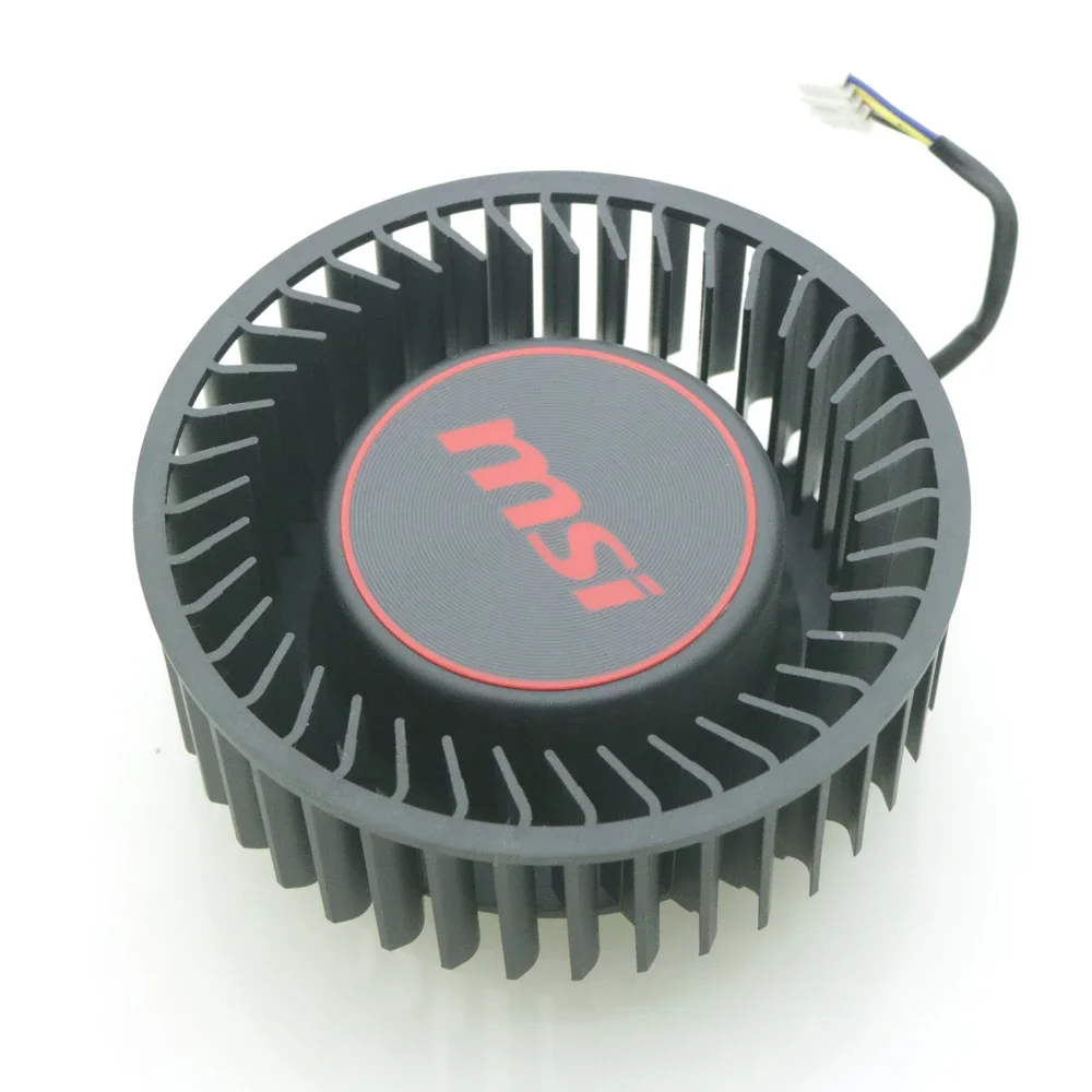 PLB07525B12HH DC12V 1.20A 75 مللي متر لـ MSI RX VEGA 56 64 AIR BOOST 8G OC بطاقة الرسومات مروحة التبريد 4 سلك 4Pin