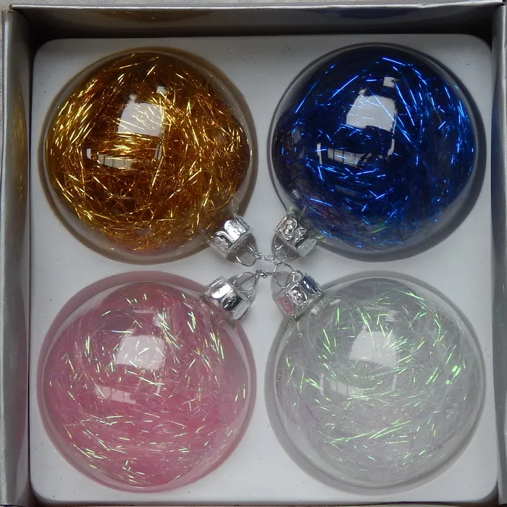 Christmas decoration glass ball