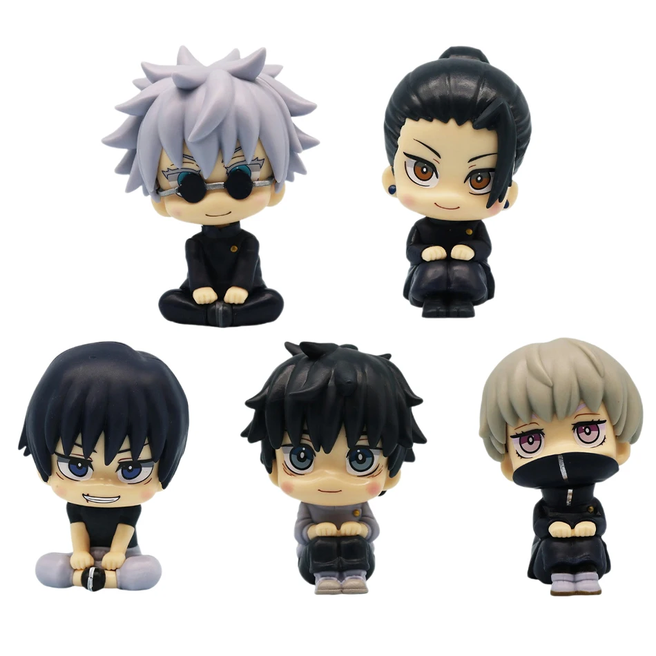 10 سنتيمتر Jujutsu Kaisen أنيمي الشكل انظر Q نسخة Satoru Gojo/Geto Suguru عمل الشكل Fushiguro Toji/Okkotsu Yuta تمثال