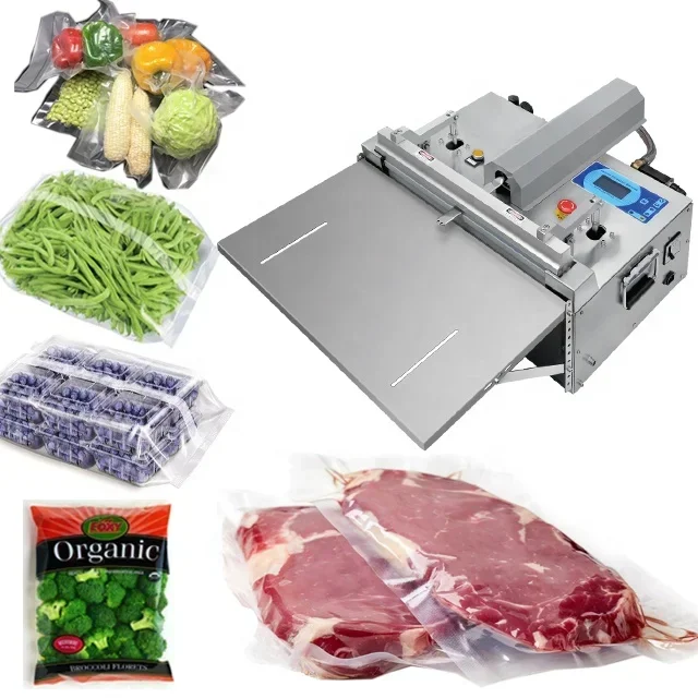 hot sales DZ-450 OE Portable Tabletop External Vacuum Sealer for Food/Beans/Nuts/Vacuum Packaging in Pouches or Bags/Traysealer