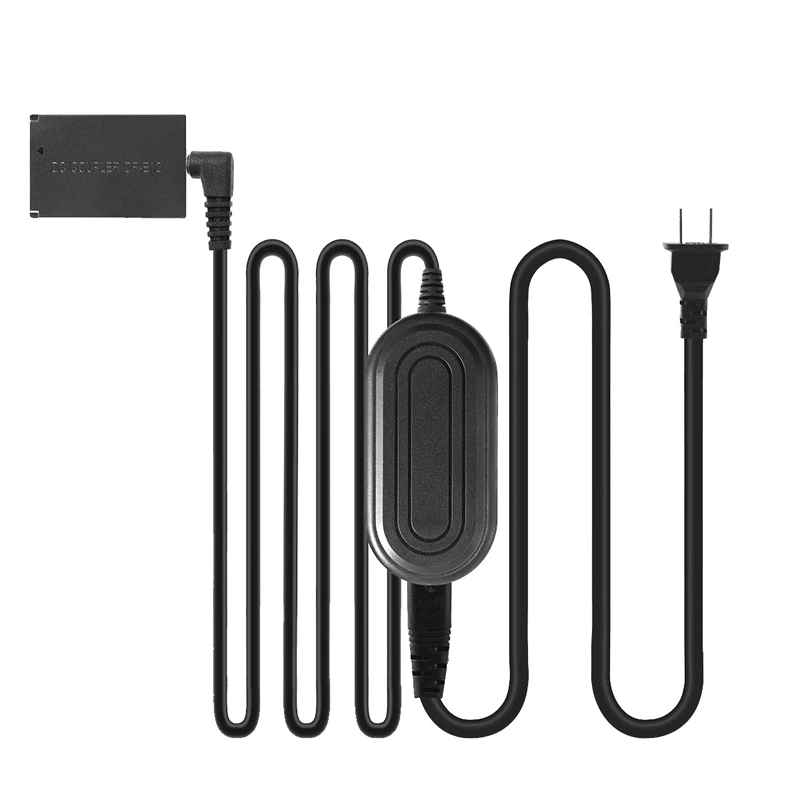 LP-E12 DUNIBatterie Pièces Accessoires Pour IL EOS M M2 M10 M50 M100 M200 Mark II Caméra DUNICoupler US Plug