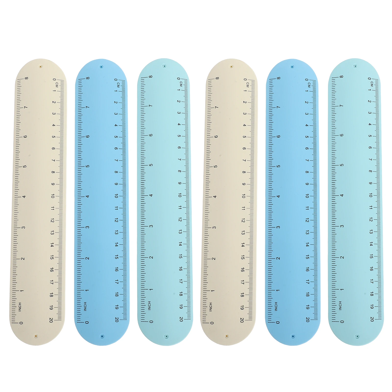 

6 Pcs Memo Bracelet Erasable Wristband Rewritable Silica Gel Reusable Wearable Nurse