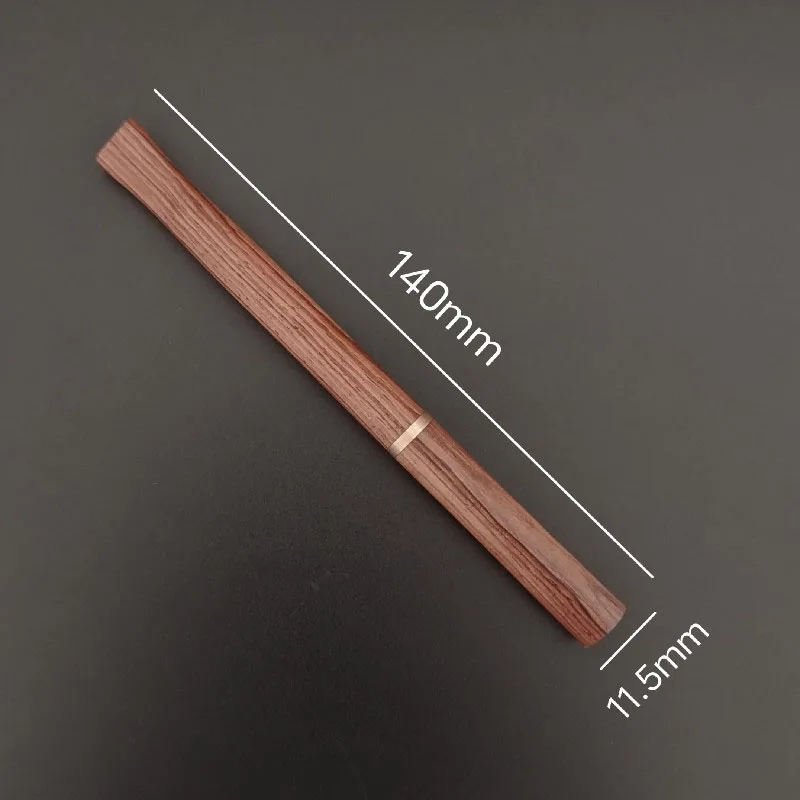 New Cigarette Smoking Pipe Wood Pipe for Coarse, Medium and Fine Three-purpose Cigarette Holder Best Straight Cigarette Pipe