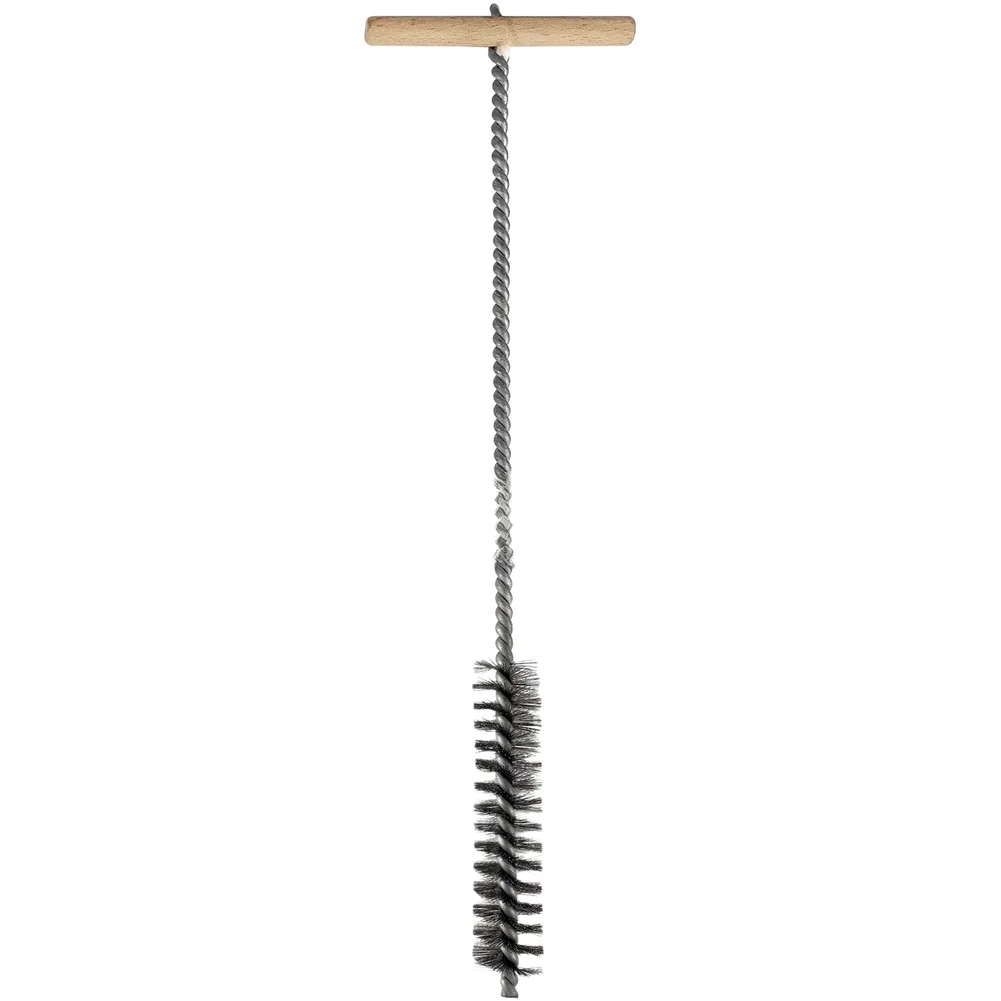 304 Stainless Steel Wire Brush 300mm with Wood Handle for Rust Removal Polishing and Cleaning of Industrial Equipment